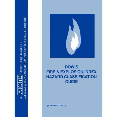 Dow's Fire and Explosion Index Hazard Classification Guide - (Aiche Technical Manual) 7th Edition (Paperback)