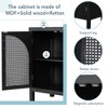 NicBex Buffet Cabinet with Storage Large Sideboard Cabinet Coffee Bar Cabinet with Artificial Rattan Door and Metal Handles - 2 of 4