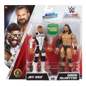 WWE Main Event 2-Packs 23 Jey Uso & Drew McIntyre Action Figure - 1 of 3