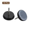Unique Bargains Nail-on Round Chair Leg Protectors for Carpet Hardwood Floors - 3 of 4