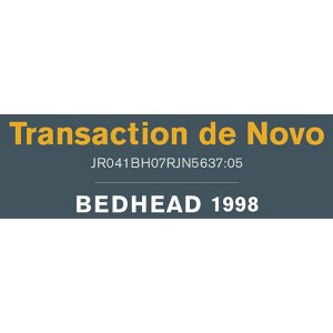 Bedhead - Transaction de Novo (Vinyl) - 1 of 1