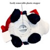 Santa Claus Christmas Plush Piggy Bank for Kids, Stuffed Animal Coin Bank - 4 of 4