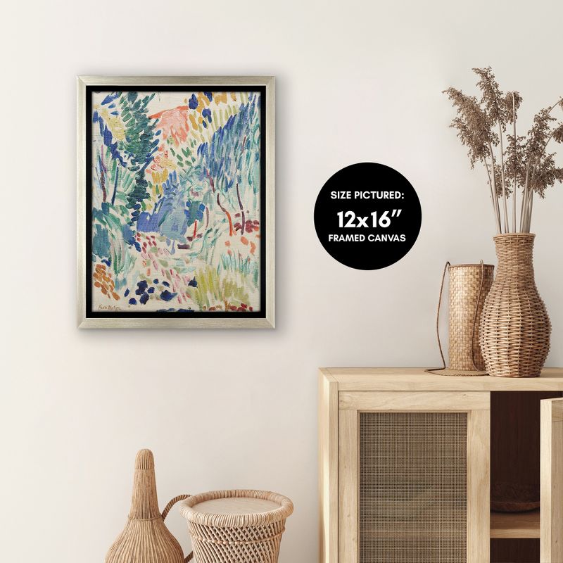 Americanflat - Matisse Neutral Painting by Artvir Floating Canvas Frame - Modern Wall Art Decor, 4 of 7