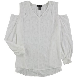 Alfani Womens Peasant Knit Blouse - 1 of 1