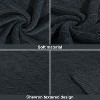 Microfiber Cable Knitted Blanket,Super Soft Bed Blanket - NTBAY - 4 of 4