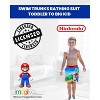 SUPER MARIO Nintendo Mario Luigi Yoshi Toddler Boys Swim Trunks Multicolor 4T - 3 of 4