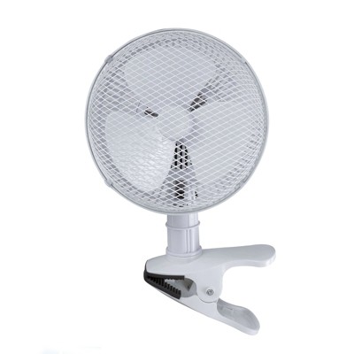 Optimus 7 Inch Personal Clip-on Desk Fan