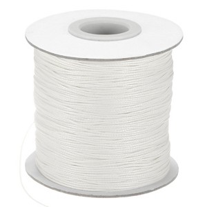 Unique Bargains Waxed Polyester Cord Waxed Polyester Durable Multipurpose Beading Cord 1 Pc - 1 of 4