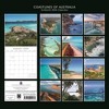 The Gifted Stationery 2026 Square Wall Calendar, Coastlines of Australia, 16-Month Passport Collection with 180 Reminder Stickers (12x12 In) - 4 of 4