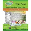 Larissa Veronica Ginger Papaya Medium Roast Decaf Coffee (Gourmet, Naturally Flavored, Whole Coffee Beans) (16 oz, ZIN: 565434) - 2 of 4