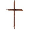 Dicksons MWC-413 Alternating Length Rustic Brown 10.5 x 6.75 Metal Decorative Wall Home D�cor Cross - 2 of 2