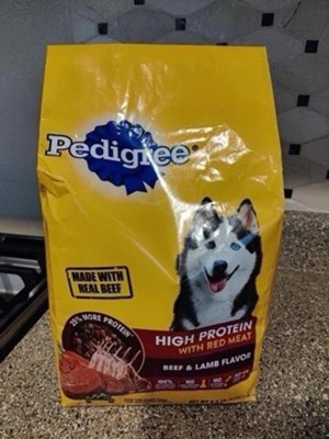 Pedigree High Protein Beef Lamb Flavor Adult Complete Balanced