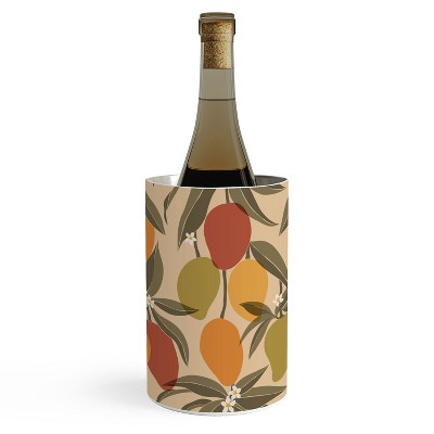 Cuss Yeah Designs Abstract Mangoes Wine Chiller - Deny Designs
