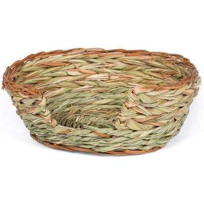 Prevue Pet Large Oval Pet Nest Woven Natural Grass - 1072