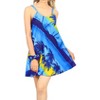 HAPPY BAY Women's Vacay Holiday Beach Summer Beachwear Sleeveless Casual Dress Honeymoon Nightshirts Mini Slip Nighty 00 Aqua_AC36 - 3 of 4