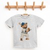 The Juniper Shop Watercolor Baseball Bear Youth Short Sleeve Tee - 2 of 4