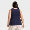 Women's Slim Fit Ribbed Tank Top - A New Day™ - 2 of 3