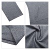 Women Casual Cotton Pullover Stripe Pocket Slim Keen Length Pullover Hoodie Dress - 4 of 4