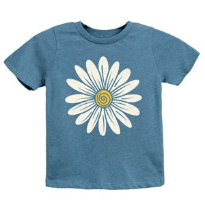 The Juniper Shop White Daisy Youth Short Sleeve Tee - S - Teal - 1 of 4