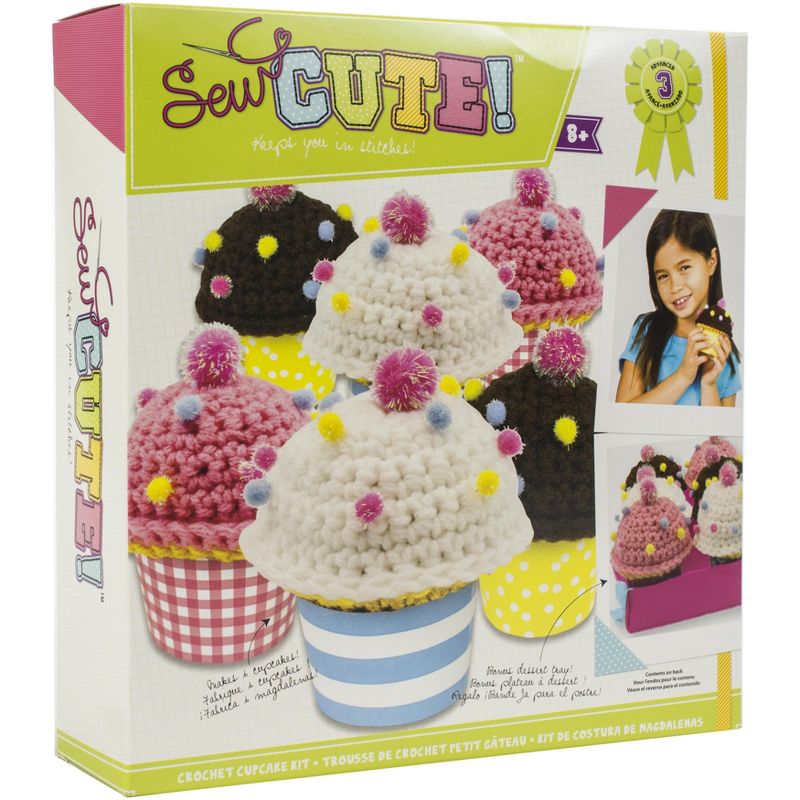Colorbok Sew Cute! Crochet Cupcake Kit, 2 of 6