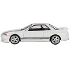 Nissan Skyline GT-R (R32) RHD  "Veilside Combat C-I" White with Gray Stripes Limited Edition 1/64 Diecast Model Car by Mini GT - 2 of 4