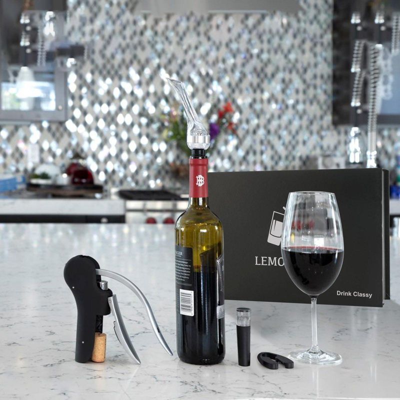 LEMONSODA Screwpull Lever Wine Bottle Opener Set, 5 of 6