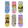 Shrek Women's Franchise Characters And Mushrooms No-Show Ankle Socks 6 Pair Pack - 2 of 4
