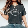 Simply Sage Market Football Game Day Short Sleeve Garment Dyed Tee - 2 of 2