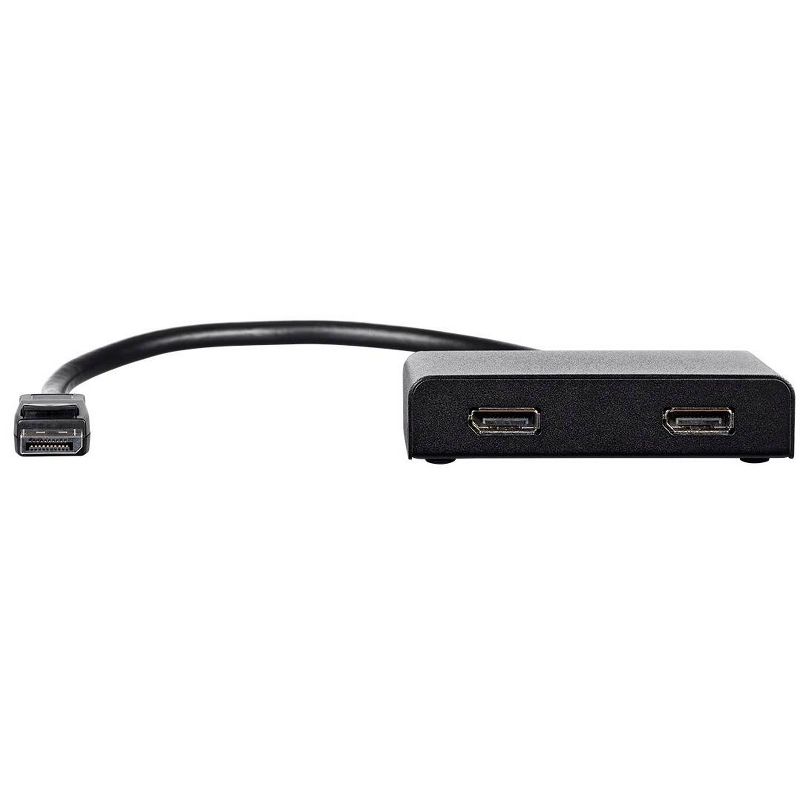Monoprice 2-Port DisplayPort 1.2 to DisplayPort Multi-Stream Transport (MST) Hub, DP to DP, Ideal For Digital Signage, Large Video Displays In Schools, 3 of 7