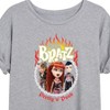 Women's - Bratz - Punk Rock Dolls Pretty in Punk Oversized Graphic T-Shirt - 2 of 4