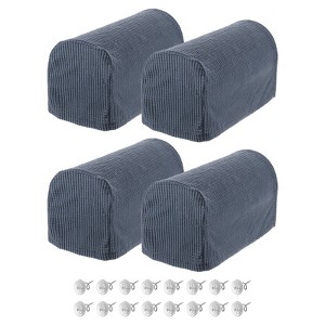Unique Bargains Stretchy Anti-Slip Sofa Couch Armchair Covers 4 Pcs - 1 of 4