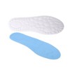 Unique Bargains Trim to Fit Shoe Inserts Fit Shoe White Blue 1 Pair - 4 of 4