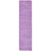 Unique Loom Solid Shag Solid Indoor Woven Area Rug - 2 of 4