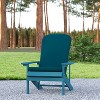 Emma and Oliver All-Weather Indoor and Outdoor Cushions for Adirondack Chairs and High Back Patio Chairs - 2 of 4