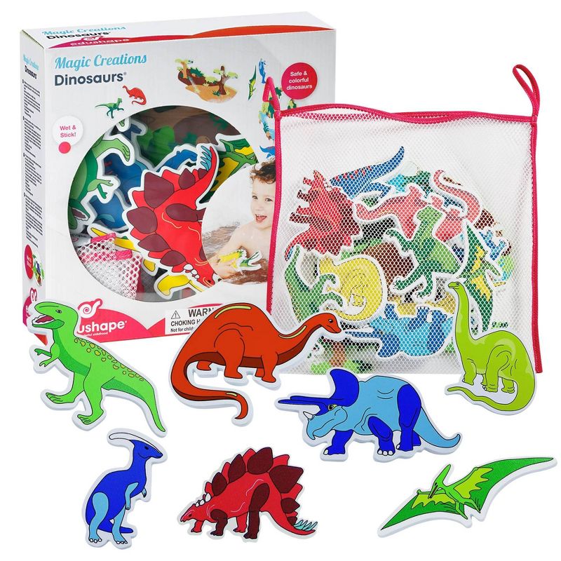 Edushape Magic Creations Bath Playset - Dinosaurs, 1 of 13
