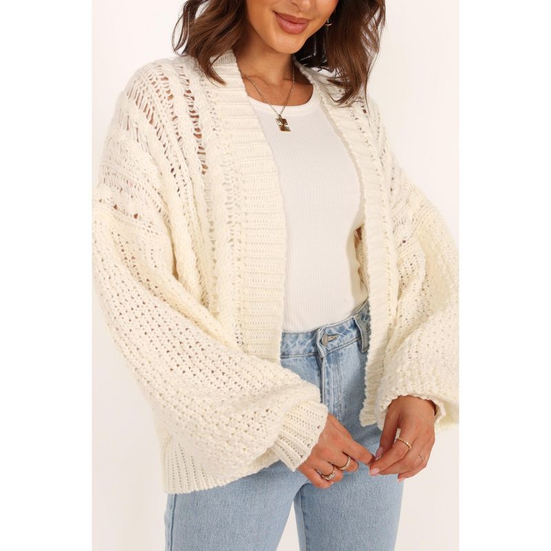 Petal and Pup Womens Hailey Oversized Sleeve Cardigan, 2 of 7