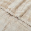 Unique Bargains Blanket Solid Color Bubble Fleece Polyester 28"x39" - 3 of 4