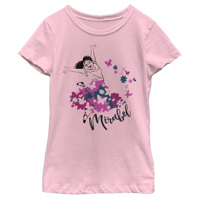 Girl's Encanto Mirabel's Butterflies T-Shirt