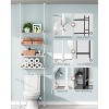 Dcolora Bathroom Organizer, Over The Toilet Storage, 4-Tier Adjustable Wood Shelves for Small Rooms - 3 of 4
