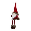 Northlight Sitting Plush Gnome with Dangling Legs Christmas Figure - 22" - Red - image 3 of 4