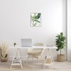 Stupell Industries Expressive Palm Leaf Linework Framed Giclee Art, Gray, 16" x 20" - 3 of 4