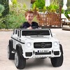 Infans 12V Licensed Mercedes-Benz Kids Ride On Car RC Motorized Vehicles w/ Trunk - 4 of 4