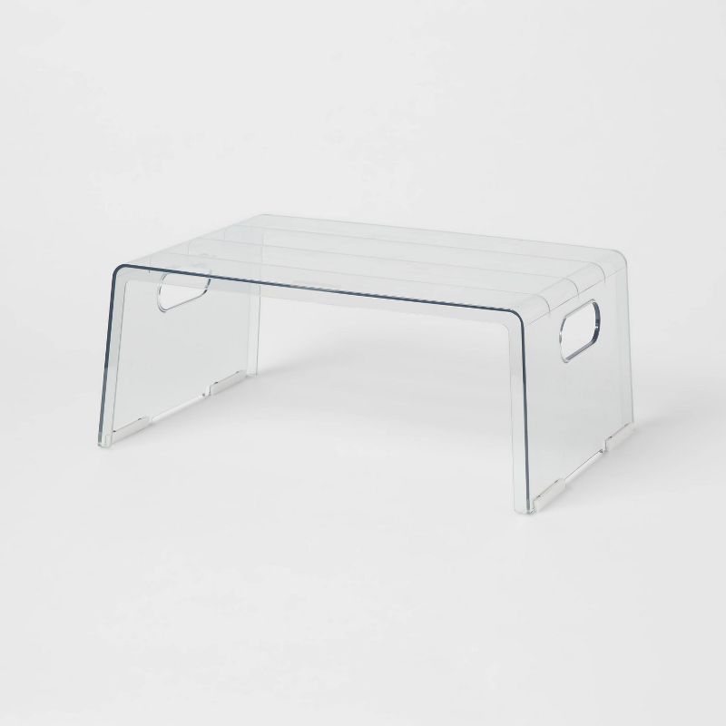 Wide Plastic Cabinet Shelf Clear - Brightroom&#8482;, 1 of 5