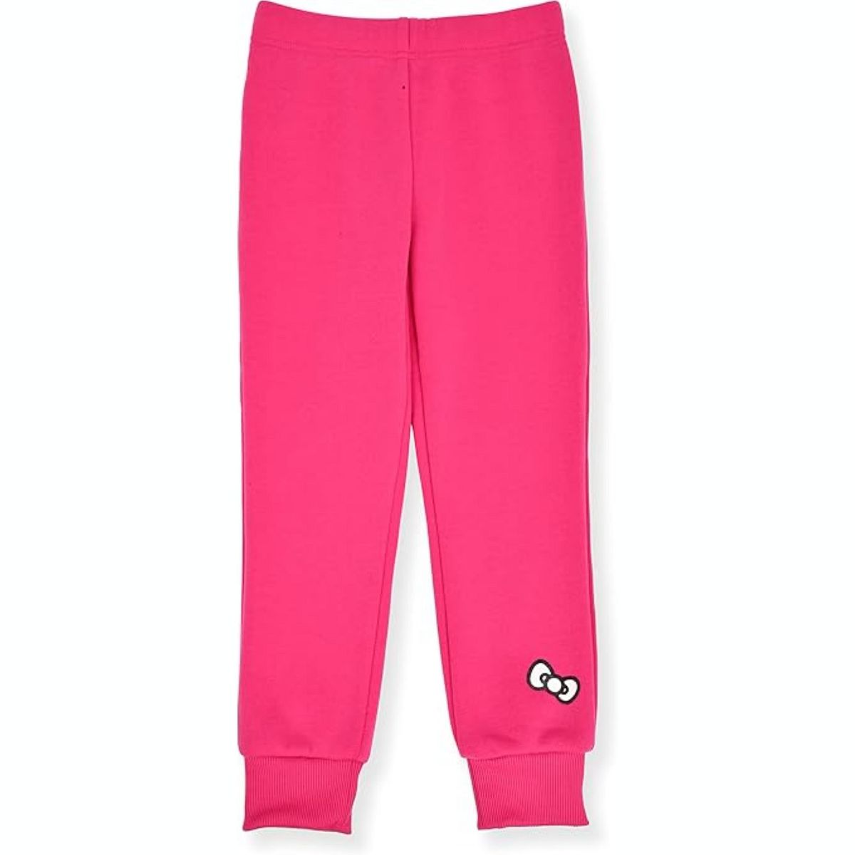 Hello Kitty Little Girls' 2-Piece Fleece Crew Neck Sweatshirt and Jogger Set - thumbnail 3