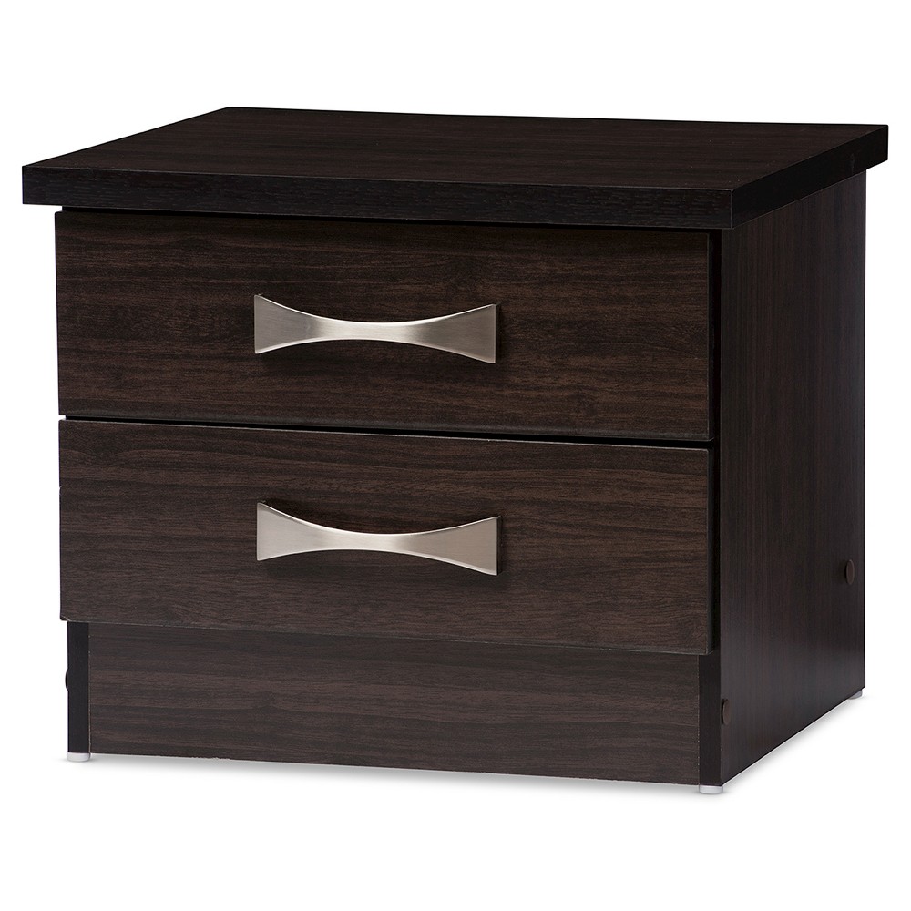 Photos - Storage Сabinet Colburn Modern And Contemporary 2 - Drawer Wood Storage Nightstand Bedside