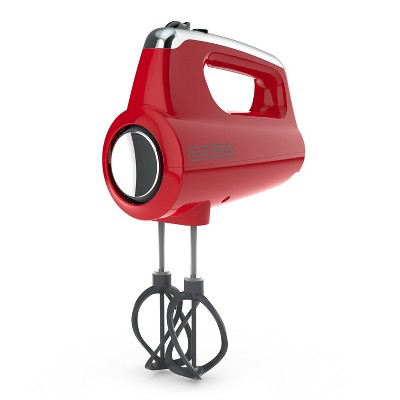 BLACK+DECKER Helix Hand Mixer - Red MX600R