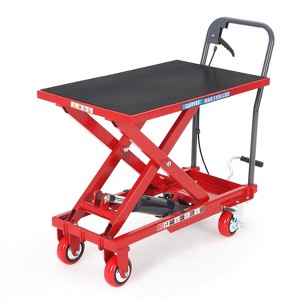330lbs Hydraulic Lift Table Cart, 28.5
