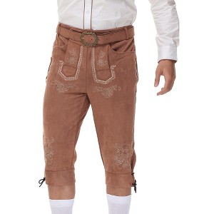 KOJOOIN Costume Men's Cosplay Pants Traditional Costume Carnival Outfit - 1 of 4