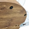GlasFlength Coffee Tables, Chic and Versatile, Modern and Classic Designs for Every Home, Suitable for Living Room, Multicolored,47”*29.5”*16.7" - 2 of 4