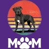 Women's Design By Humans Mother's Day Pittie Mom Pitbull Dog Lovers By JorgeLopez Racerback Tank Top - 2 of 2